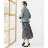 ストレッチテーラードジャケット(セットアップ対応/3サイズあり/総裏) | MICHEL KLEIN | 詳細画像12 