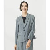 ストレッチテーラードジャケット(セットアップ対応/3サイズあり/総裏) | MICHEL KLEIN | 詳細画像4 