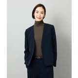 [セットアップ対応]ノーカラージャケット | MICHEL KLEIN | 詳細画像9 