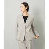 [セットアップ対応]ノーカラージャケット | MICHEL KLEIN | 詳細画像12 