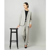 [セットアップ対応]ノーカラージャケット | MICHEL KLEIN | 詳細画像14 