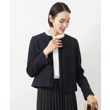 ［セットアップ対応/洗える］ノーカラーツイードジャケット | MICHEL KLEIN | 詳細画像20 