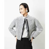 [セットアップ対応]ファンシーツイードショートジャケット | MICHEL KLEIN | 詳細画像15 