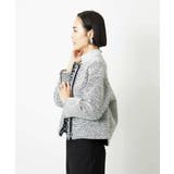 [セットアップ対応]ファンシーツイードショートジャケット | MICHEL KLEIN | 詳細画像16 