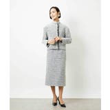 [セットアップ対応]ファンシーツイードショートジャケット | MICHEL KLEIN | 詳細画像20 