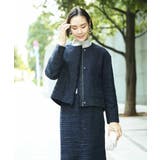 [セットアップ対応]ファンシーツイードショートジャケット | MICHEL KLEIN | 詳細画像24 