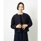 [セットアップ対応]ファンシーツイードショートジャケット | MICHEL KLEIN | 詳細画像28 