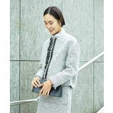 [セットアップ対応]ファンシーツイードショートジャケット | MICHEL KLEIN | 詳細画像3 