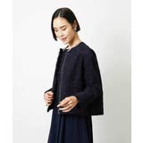 [セットアップ対応]ファンシーツイードショートジャケット | MICHEL KLEIN | 詳細画像30 