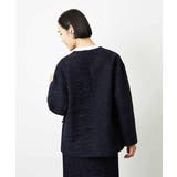 [セットアップ対応]ファンシーツイードロングジャケット | MICHEL KLEIN | 詳細画像14 