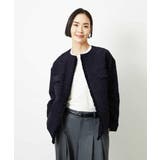 [セットアップ対応]ファンシーツイードロングジャケット | MICHEL KLEIN | 詳細画像19 