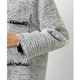 [セットアップ対応]ファンシーツイードロングジャケット | MICHEL KLEIN | 詳細画像26 