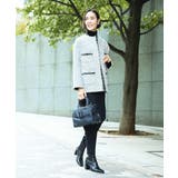 [セットアップ対応]ファンシーツイードロングジャケット | MICHEL KLEIN | 詳細画像6 