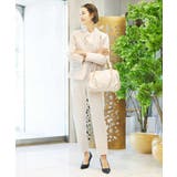 [定番スーツ]トリコットカノコテーラードジャケット（背抜き/セットアップ対応） | MICHEL KLEIN | 詳細画像11 