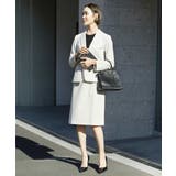 [定番スーツ]トリコットカノコテーラードジャケット（背抜き/セットアップ対応） | MICHEL KLEIN | 詳細画像12 