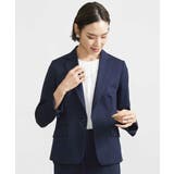 [定番スーツ]トリコットカノコテーラードジャケット（背抜き/セットアップ対応） | MICHEL KLEIN | 詳細画像16 