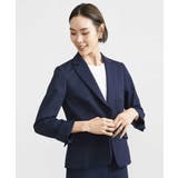 [定番スーツ]トリコットカノコテーラードジャケット（背抜き/セットアップ対応） | MICHEL KLEIN | 詳細画像18 