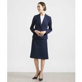 [定番スーツ]トリコットカノコテーラードジャケット（背抜き/セットアップ対応） | MICHEL KLEIN | 詳細画像23 