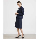 [定番スーツ]トリコットカノコテーラードジャケット（背抜き/セットアップ対応） | MICHEL KLEIN | 詳細画像24 