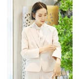 [定番スーツ]トリコットカノコテーラードジャケット（背抜き/セットアップ対応） | MICHEL KLEIN | 詳細画像9 