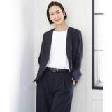 [セットアップ対応]ツイードライク ノーカラージャケット | MICHEL KLEIN | 詳細画像11 