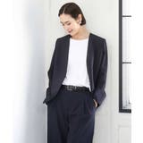 [セットアップ対応]ツイードライク ノーカラージャケット | MICHEL KLEIN | 詳細画像12 