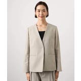 [セットアップ対応]ツイードライク ノーカラージャケット | MICHEL KLEIN | 詳細画像15 