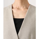 [セットアップ対応]ツイードライク ノーカラージャケット | MICHEL KLEIN | 詳細画像18 