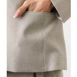 [セットアップ対応]ツイードライク ノーカラージャケット | MICHEL KLEIN | 詳細画像21 