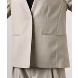 [セットアップ対応]ツイードライク ノーカラージャケット | MICHEL KLEIN | 詳細画像22 