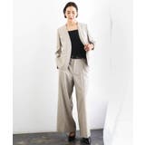 [セットアップ対応]ツイードライク ノーカラージャケット | MICHEL KLEIN | 詳細画像6 