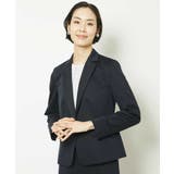 ネイビー(57) | ［セットアップ対応/裏地なし］モクロディテーラードジャケット | MICHEL KLEIN