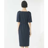 ストレッチスクエアネックワンピース(セットアップ対応) | MICHEL KLEIN | 詳細画像18 