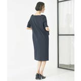 ストレッチスクエアネックワンピース(セットアップ対応) | MICHEL KLEIN | 詳細画像8 