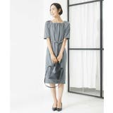 ストレッチスクエアネックワンピース(セットアップ対応) | MICHEL KLEIN | 詳細画像9 