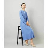 ノーカラーフレアーワンピース | MICHEL KLEIN | 詳細画像13 