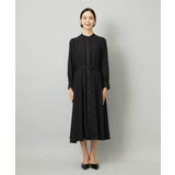 ノーカラーフレアーワンピース | MICHEL KLEIN | 詳細画像15 