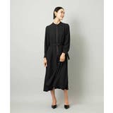 ノーカラーフレアーワンピース | MICHEL KLEIN | 詳細画像6 