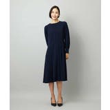 ノーカラープリーツワンピース | MICHEL KLEIN | 詳細画像10 