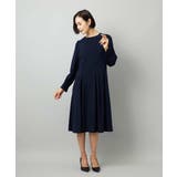 ノーカラープリーツワンピース | MICHEL KLEIN | 詳細画像11 