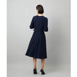 ノーカラープリーツワンピース | MICHEL KLEIN | 詳細画像14 