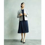 ノーカラープリーツワンピース | MICHEL KLEIN | 詳細画像15 