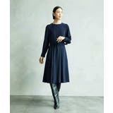 ノーカラープリーツワンピース | MICHEL KLEIN | 詳細画像19 