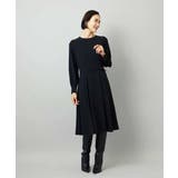 ノーカラープリーツワンピース | MICHEL KLEIN | 詳細画像26 