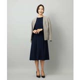 ノーカラープリーツワンピース | MICHEL KLEIN | 詳細画像9 