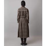 バンドカラーチェックシャツワンピース | MICHEL KLEIN | 詳細画像19 