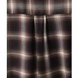 バンドカラーチェックシャツワンピース | MICHEL KLEIN | 詳細画像20 