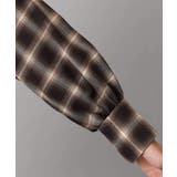 バンドカラーチェックシャツワンピース | MICHEL KLEIN | 詳細画像22 