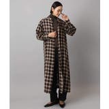 バンドカラーチェックシャツワンピース | MICHEL KLEIN | 詳細画像6 