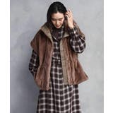 バンドカラーチェックシャツワンピース | MICHEL KLEIN | 詳細画像7 